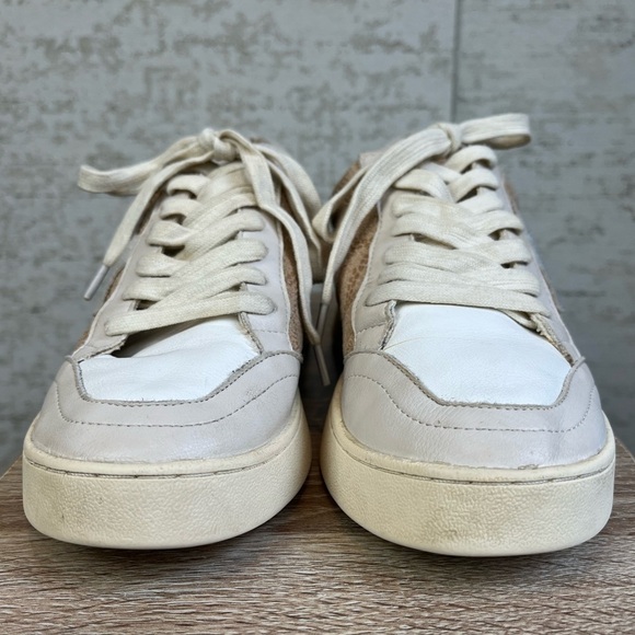 OASIS SOCIETY Star Sneakers Tan/White Size 6 - Picture 3 of 16